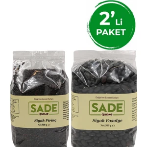 Siyah Pirinç-Siyah Fasulye 500 gr