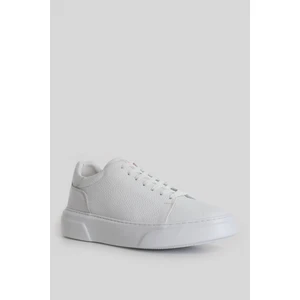 Tommy Erkek Deri Sneaker Ayakkabı Siyah