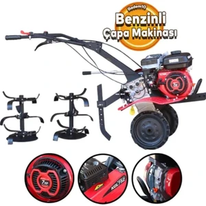 Kama By Reis KGL75Z Benzinli Ipli 7 Hp Çapa Makinası + Çapa Alt Grubu