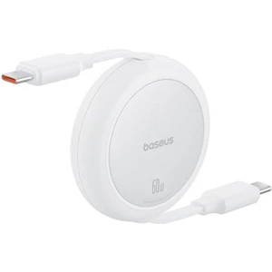 FREE2PULL Mini Charging Cable Usb-C To Usb-C 60W 1m Moon White