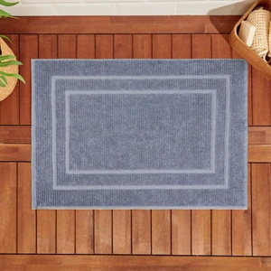 Soft Premium Ayak Havlusu - Mavi - 50X70 cm