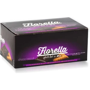 Fiorella Chocobiscuit Bitter Çikolatalı Bisküvi 102 Gr. 6 Adet (1 Kutu)
