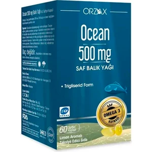 Ocean 500 mg Balık Yağı 60 kapsül