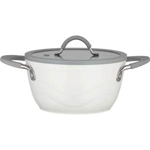 Albus Derin Tencere - Beyaz - 18 cm