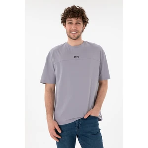 U.S. Polo Assn. Erkek Gri Tişört 50306017-VR024