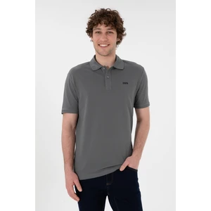 U.S. Polo Assn. Erkek Gri Tişört Basic 50306007-VR024