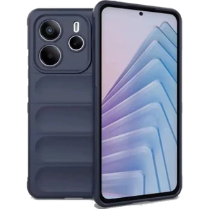 Xiaomi Redmi Note 14 Uyumlu Kılıf Optimum Silikon Lacivert