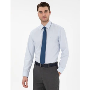 Pierre Cardin Erkek Açık Mavi Regular Fit Uzun Kollu Basic Gömlek 50307198-VR003