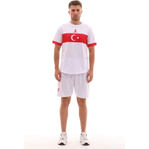 K0140 Türkiye Milli Takım Forması Beyaz (TEK KELİME ISİM VE NUMARA YAZILIR)