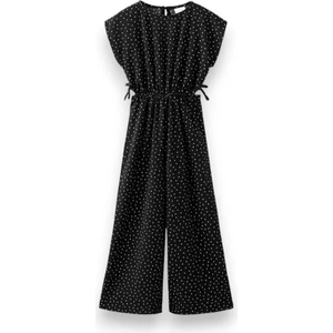 Puantiyeli Kız Çocuk Tulum