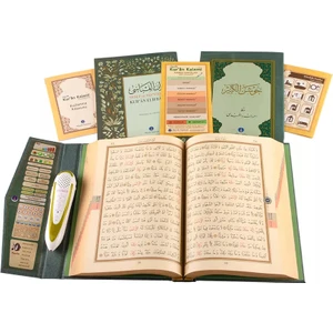 Hayrat Kalem Kuran Kuran Okuyan Kalem Büyük Cami Boy Yeşil