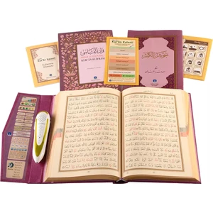 Hayrat Kalem Kuran Kuran Okuyan Kalem Büyük Cami Boy Lila