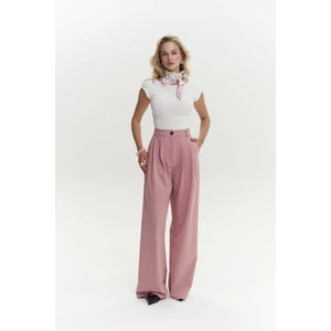 Kaylee Pembe Palazzo Pantolon