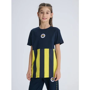 Çocuk Trıbun Çubuk Bloklu Tshırt