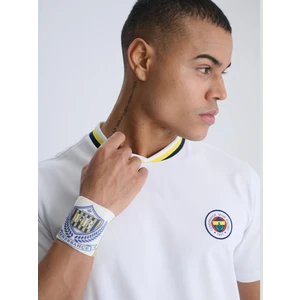 Unısex Çelenk Logolu Baskı Bileklik