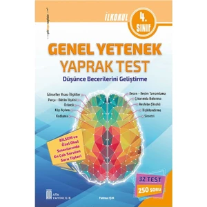 Ata Yayıncılık 4. Sınıf Bilsem Genel Yetenek Yaprak Test
