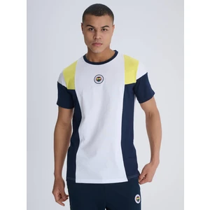 Erkek Trıbun Renk Bloklu Tshırt