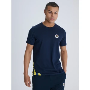 Erkek Trıbun Çubuklu Detaylı Tshırt