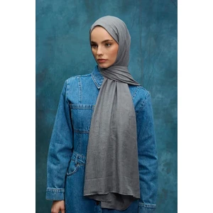 Cs Camellia Scarf Bambu Kraş Şal - Yağ Yeşili