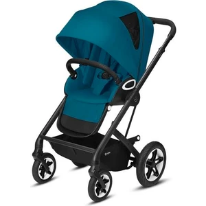 Talos S Lux (Black- River blue) Konforlu Bebek Arabası