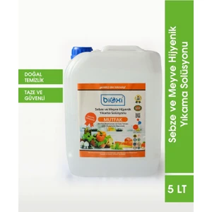 Bioxi® Sebze Meyve Yıkama Solüsyonu 5 Lt
