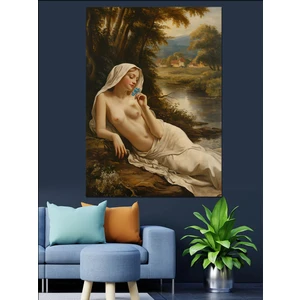 Nü Kadın Dekoratif Kanvas - Mdf Ahşap Tablo