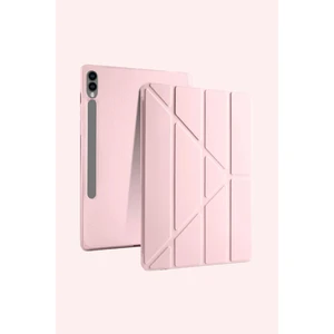Nezih Case Samsung Tab S10 Ultra (X920) / S9 Ultra (X910) / Tab S8 Ultra Kalem Bölmeli Standlı Uyku Modlu Kılıf