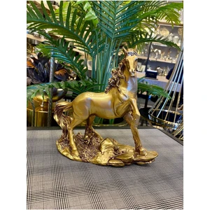 Polyester At Biblo,at Aksesuar,at Heykeli,gold Aksesuar