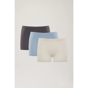 Los Ojos 3 Adet Seamless Boxer Külot 3xboyshort