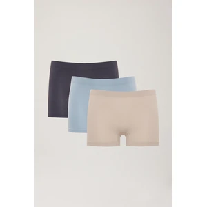 Los Ojos 3 Adet Seamless Boxer Külot 3xboyshort