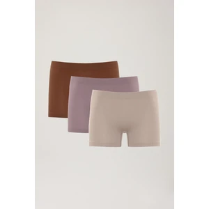 Los Ojos 3 Adet Seamless Boxer Külot 3xboyshort