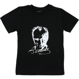 Erkek Çocuk T-Shirt Atatürk Baskılı