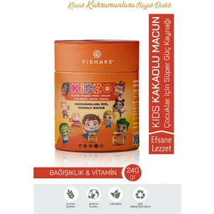 Kids Kahraman Çocuklara Kakaolu Macun- Arı Sütü- Propolis- Polen- Hurma- Pekmez- Vitamin- Betaglukan