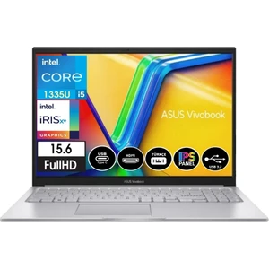 Vivobook 15 X1504VA-NJ104N1 Intel Core I5-1335U 16GB 512GB SSD 15.6" Fhd IPS Panel Freedos Taşınabilir Dizüstü Bilgisayar