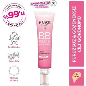Pure Beauty BB Krem Spf50 Pa+++ Ivory 30 ml