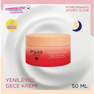 Pure Beauty Pomegranate Hydro Glow Renewal Gece Kremi 50 Ml