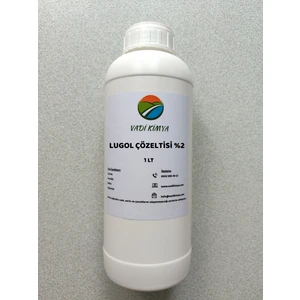 Lugol Çözeltisi %2 - 1 Lt