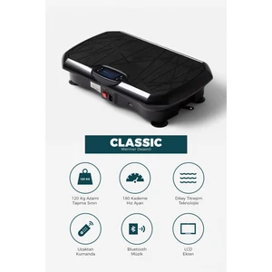 Classic Yüksek Titreşimli Spor ve Fitness Cihazı – Kas Güçlendirme ve Kardiyo Antrenman Desteği