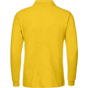 Erkek Çocuk Uzun Kol  Pamuklu Polo Yaka T-Shirt Günlük ve Okul Uniforma Okul T-Shirt