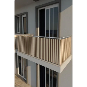 Markahil Balkon Demiri Perdesi Korkuluk Perdesi Her Ölçüde En x Boy Özel Dikim