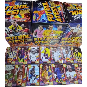 Emrah Gültekin 2025 Yeni Futbol Ateşi (Bombaa Seri ) 25 Poşet Toplam 50 Adet Kutusuz Futbolcu Kartı Oyun Kağıtları