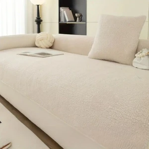 Teddy Kıvırck Peluş Üç Kişilik Koltuk Örtüsü Oturma Alanı Sadece ( 1ADET ) Ölçüm  75 x 190 cm