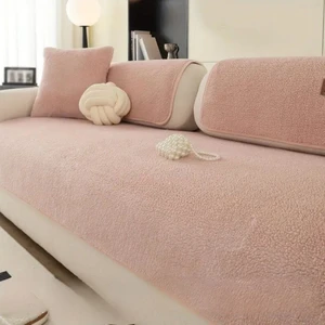 Teddy Kıvırck Peluş Üç Kişilik Koltuk Örtüsü Oturma Alanı Sadece ( 1ADET ) Ölçüm  75 x 190 cm