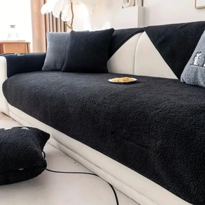 Teddy Kıvırck Peluş Üç Kişilik Koltuk Örtüsü Oturma Alanı Sadece ( 1ADET ) Ölçüm  75 x 190 cm