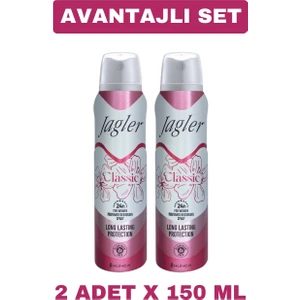 Bayan Classic Deodorant 150ML 2'li