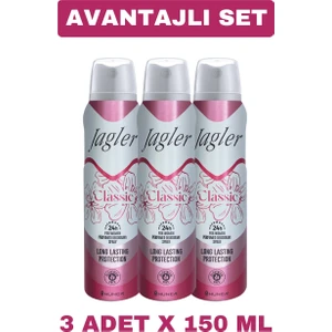 Kadın Deodorant 150 ml x 3 Adet