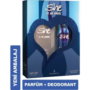 SHE Angel Kadın Parfüm Seti 50 ml EDT + 150 ml Deodorant