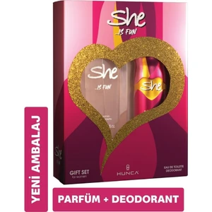 Fun Kadın Parfüm Seti EDT 50 ml + Deodorant 150 ml
