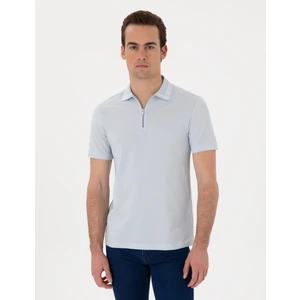 Pierre Cardin Erkek Açık Mavi Slim Fit Tişört 50302607-VR003