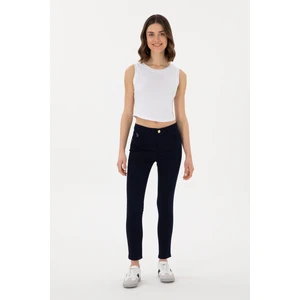 U.s. Polo Assn. Kadın Lacivert Pantolon (Kanvas-Chino) 50309087-VR033